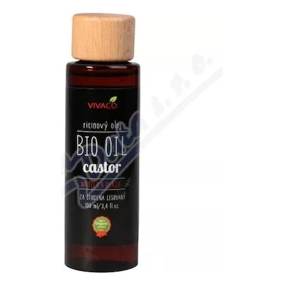 Vivaco 100 % Organic product Bio ricínový olej na telo a vlasy 100 ml