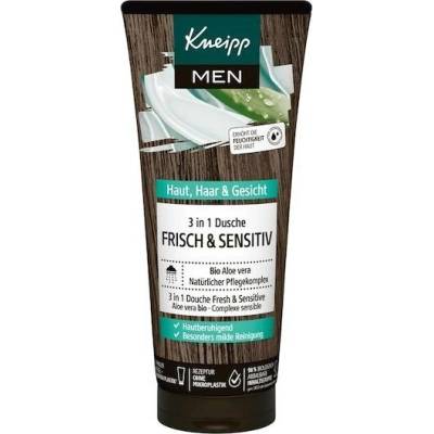 Kneipp Sprchová péče MEN 3 v 1 Sprcha Fresh & Sensitive 200 ml