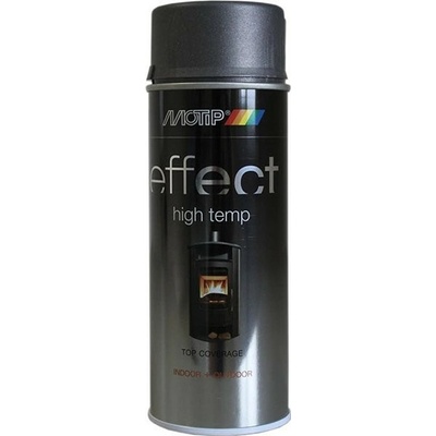 Motip Effect high temp strieborný 800°C spray 400 ml