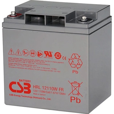 CSB HRL12110W FR 12V 27Ah