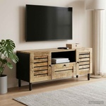 vidaXL Шкафове за съхранение Натурално 105 x 33 x 46 см (4018858)