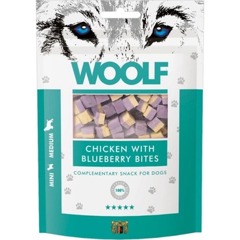 WOOLF Chicken with Blueberry Bites 100 g