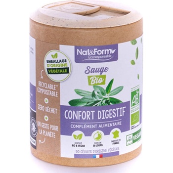Nat&Form Салвия (градински чай), БИО 90 капсули | Nat&Form (009225 (SAUBIO_90))