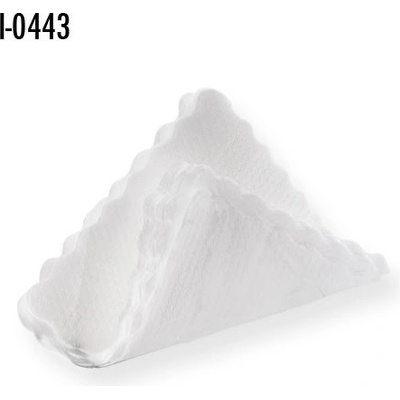 Infibra Papírové podložky 1vrstva 16x16cm bílá 600ks