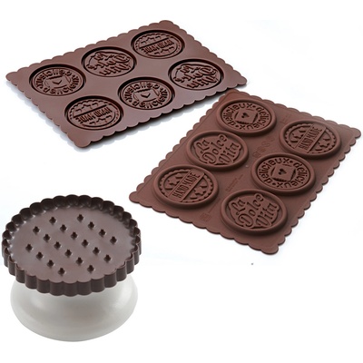 Silikomart Форма за сладки DUBEL Ckc05 Cookie Dolce Vita Slim (22.165.77.0165)