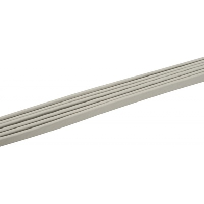 Solarix C5E-111GY-0,5MB plochý, CAT5E, UTP, LSOH, 0.5m, šedý