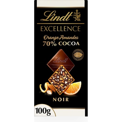 Lindt EXCELLENCE Passion Orange & Almond 100 g
