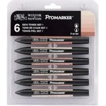 Winsor & Newton Маркер Promarker 6 цвята