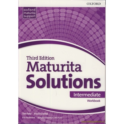 Maturita Solutions 3rd Edition Intermediate Workbook Czech Edition