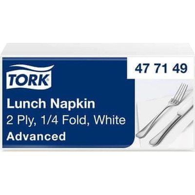 TORK 477149 ubrousky Advanced bílé 2V 33x33cm