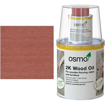 Osmo 2K Wood Oil 6138 Mahogany - двукомпонентно масло за дървесина (6395)