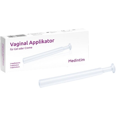 ostatní Вагинален апликатор за спермициден гел (3 бр. )
