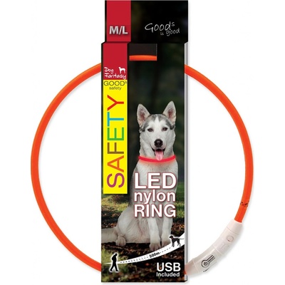 Dog Fanta Obojek sy LED nylon