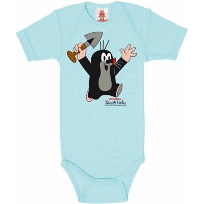 LOGOSHIRT Krteček Juhu Dětské body světle modré