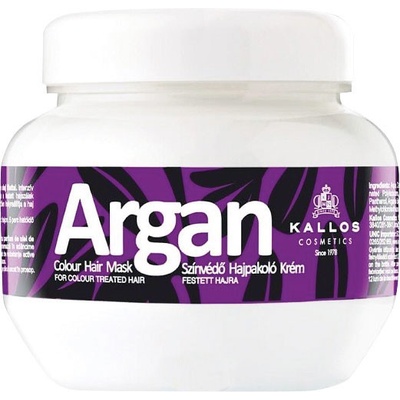 Kallos KJMN Professional Argan maska na vlasy pre farbené vlasy 275 ml