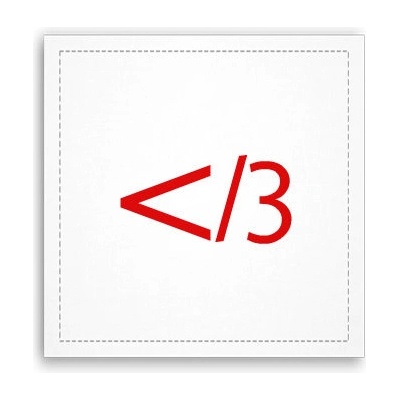 Fotoobraz 40x40 cm Love html