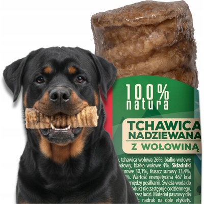 Maced Hryzátko pre psa priedušnica malá plnená hovädzím mäsom ekologická 120 g