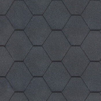 Shinglas Rock Hexagonal černá