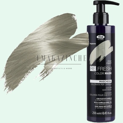Lisap Professional Milano Lisap Тонираща подхранваща маска без амоняк - Сребърно 250 мл. Re. Fresh Color Mask Silver (131409)