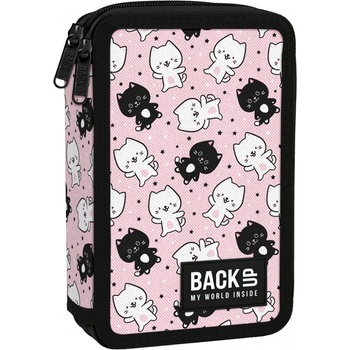 Image 1 of BackUP - Пълен несесер с 2 ципа Black and White 6 DW 32