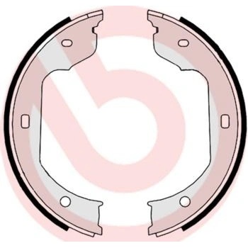 Sada brzd. čeľustí parkov. brzdy BREMBO S 06 511