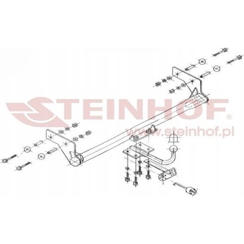 Sťahovací hák Steinhof R-070