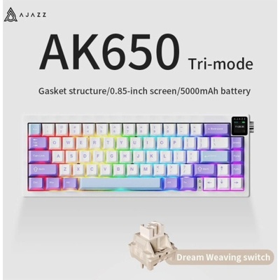 Ajazz AK650 Dream Weaver Switch Purple-White-Blue
