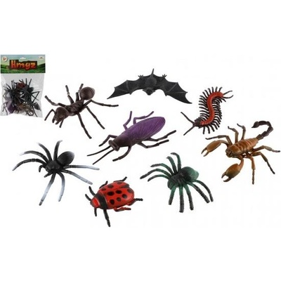Teddies Насекоми 8 бр. пластмаса 7-12см