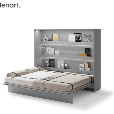 Dig-net náb ytok Lenart Bed Concept BC-14 Sklápacia sivá