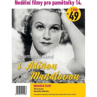 Nedělní filmy pro pamětníky 14. - Adina Mandlová DVD
