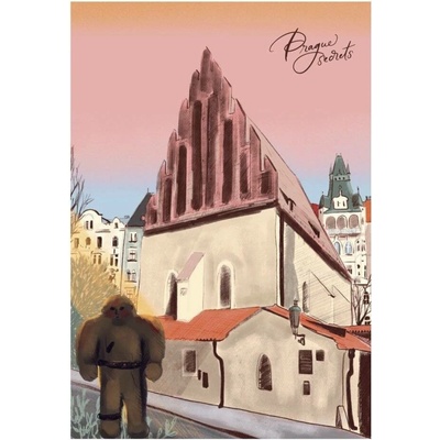 Be Nice magnetka Prague Secrets Golem