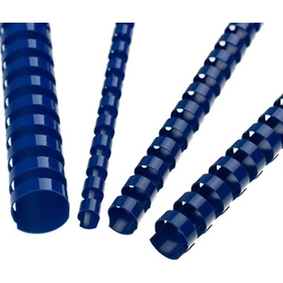 Hrebene plastové 14mm modré