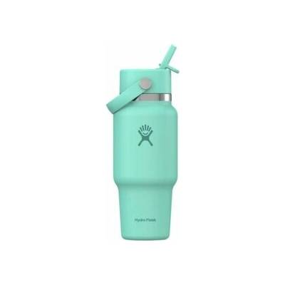 Hydro Flask Wide Flex Straw Travel Bottle 24 oz 710 ml Zelená