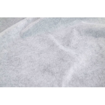 Zažehlovací vlizelín šírky 90 cm - biely - 30 g/m²