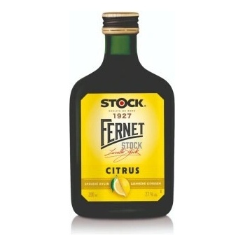 Fernet Stock Citrus 27% 0,2 l (holá láhev)