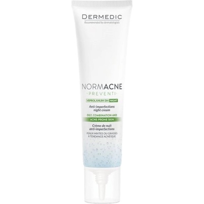 DERMEDIC Normacne Нощен крем против несъвършенства, 40 ml
