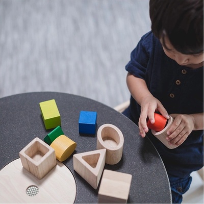 Plan toys geometrická vkládačka PT5391