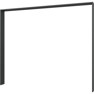 Sconto Rámová lišta MARGRET grafitová, šírka 228 cm