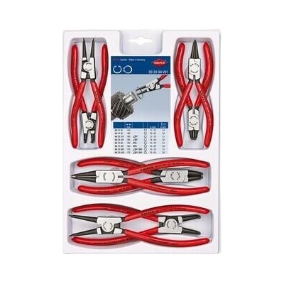 Knipex Kleště na pojistné kroužky - sada 8ks - KN00-20-04-V01