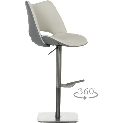 Carmen Бар стол marira 2 - светлосив bg