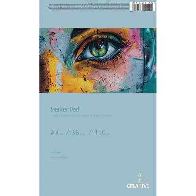 Скицник Marker Pad А4, 110 g, 36 листа (33753-А)
