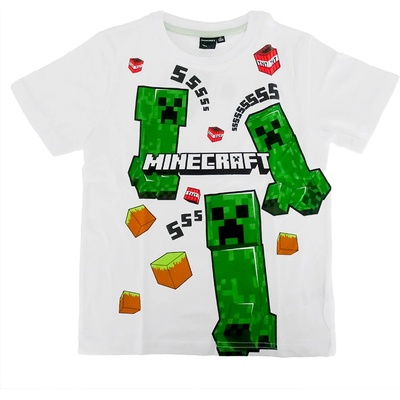 Minecraft Тениска Minecraft Creeper TNT SSs, размер 116 (EM-MNCT-276A_116)
