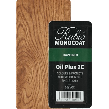 Rubio Monocoat Oil 2C Hazelnut - Двукомпонентно масло за вътрешна употреба 3.5л (5999)