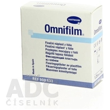 Omnifilm fixační náplast cívka 1,25 cm x 5 m 1 ks