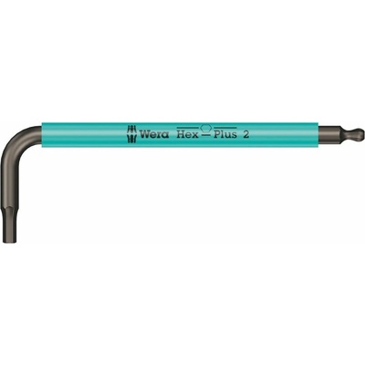 Wera Uhlový kľúč Hex s guľovým prvkom 2,0 mm 05022670001