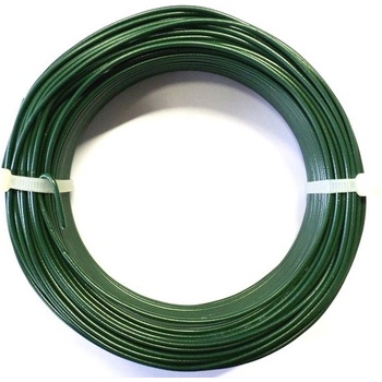 Vázací drát Zn + PVC - 50 m zelený