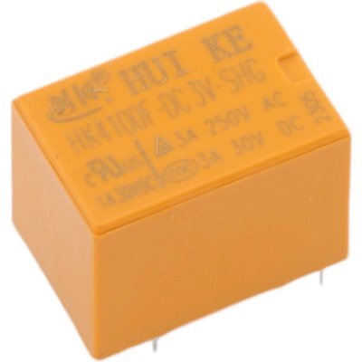 Relé HK4100F-DC3V-SHG, 3V DC/250V AC, 30V DC 3A
