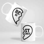 Art gift Чаши за двойки - Best Biches
