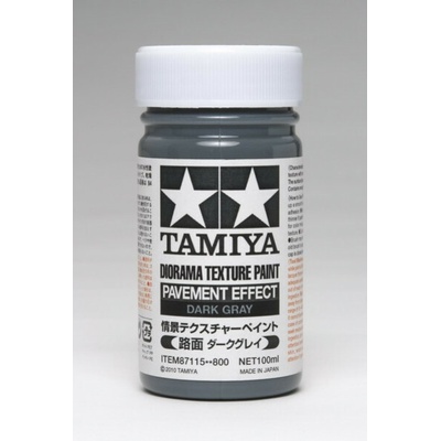 Tamiya 87115 Zrnitý nátěr silnice tm.šedá