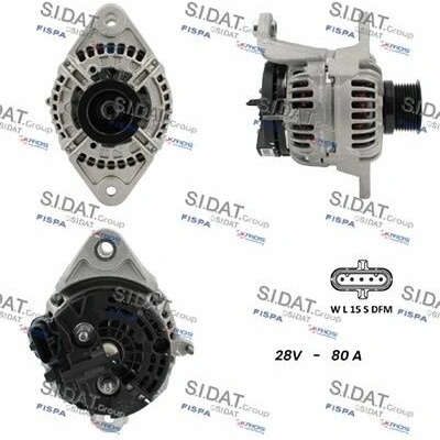 Alternátor SIDAT A24BH0081